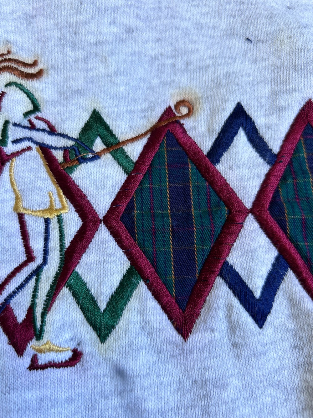 Vintage embroidered women’s golf crewneck sweatshirt size small - Picture 6 of 6